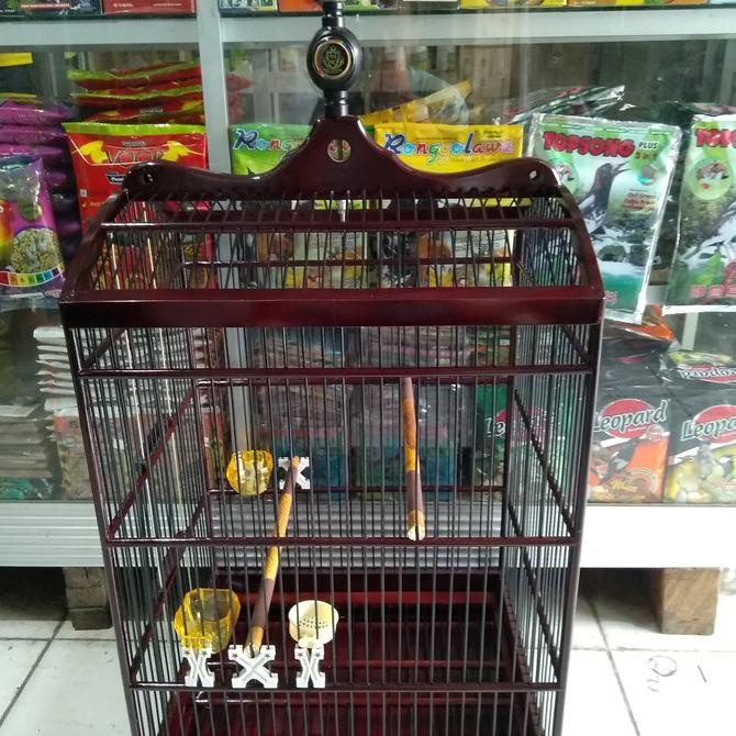 kandang/sangkar burung kotak ORIQ no2(grab instan) ---Murah---