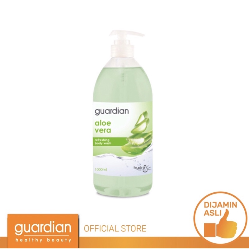 Guardian rose milky shower cream / aloe vera refreshing body wash 1L
