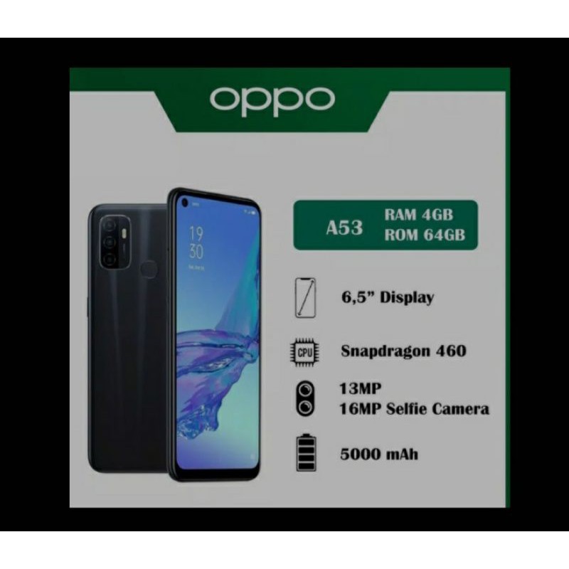 Oppo A53 RAM 6GB/ROM 64GB