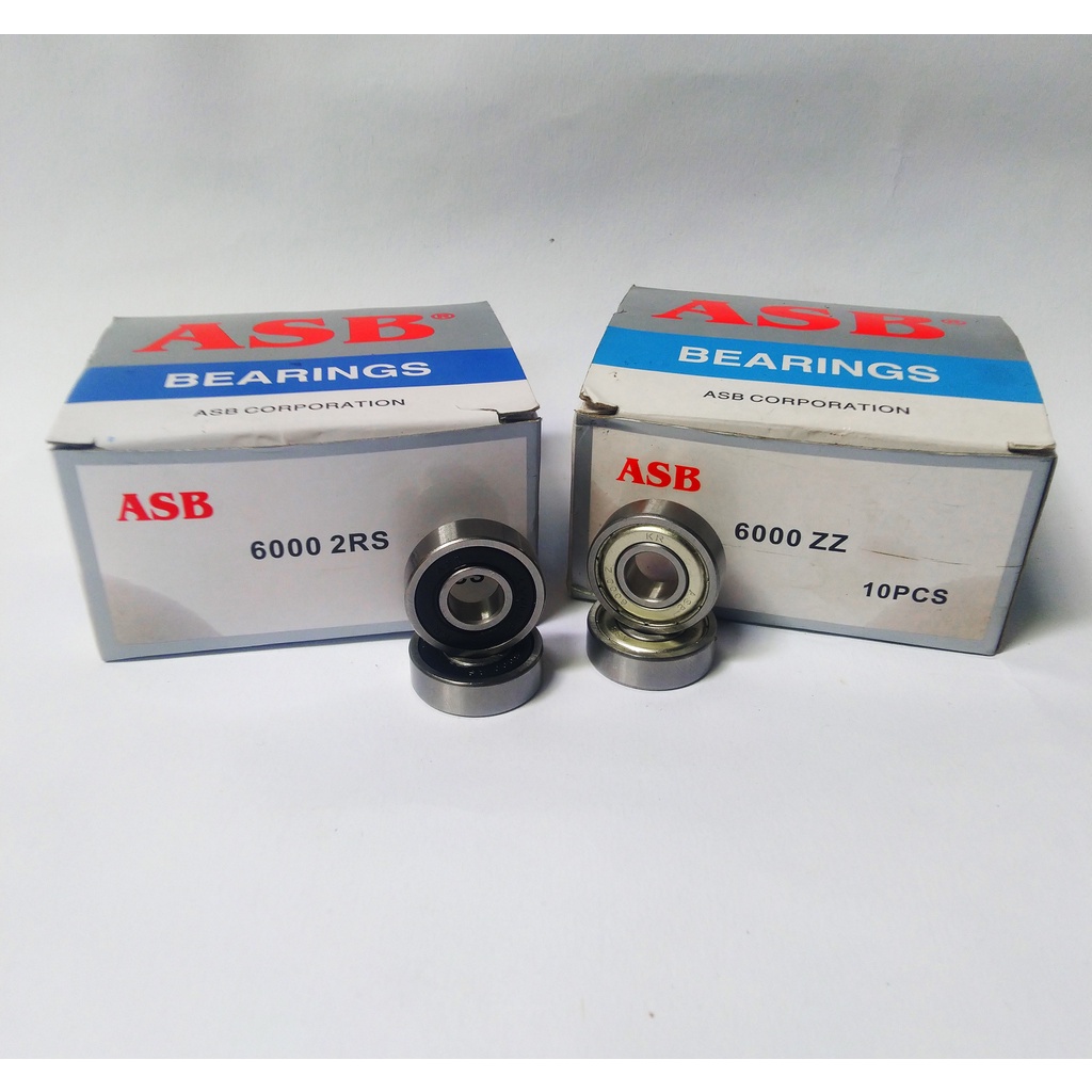 Jual Bearing Hub Sepeda Laher 6000 ZZ Bearing ASB As Bearing Roda ...