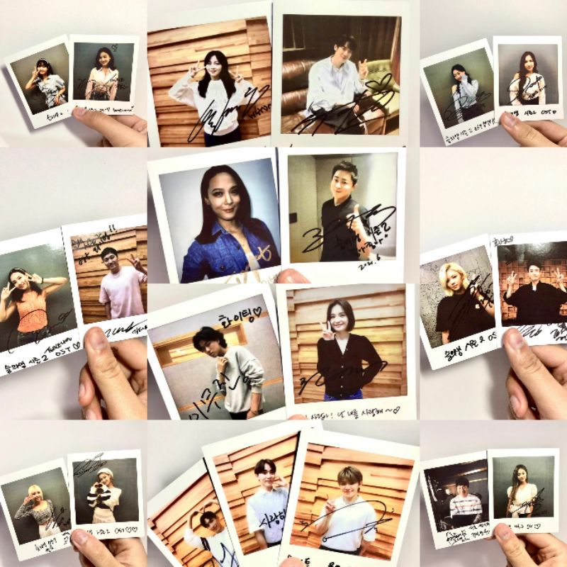 [SHARING] Hospital Playlist 2 OST Album Official Polaroid / Photo film / Postcard / Poster