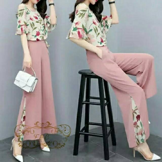 Baju setelan wanita atas bawah