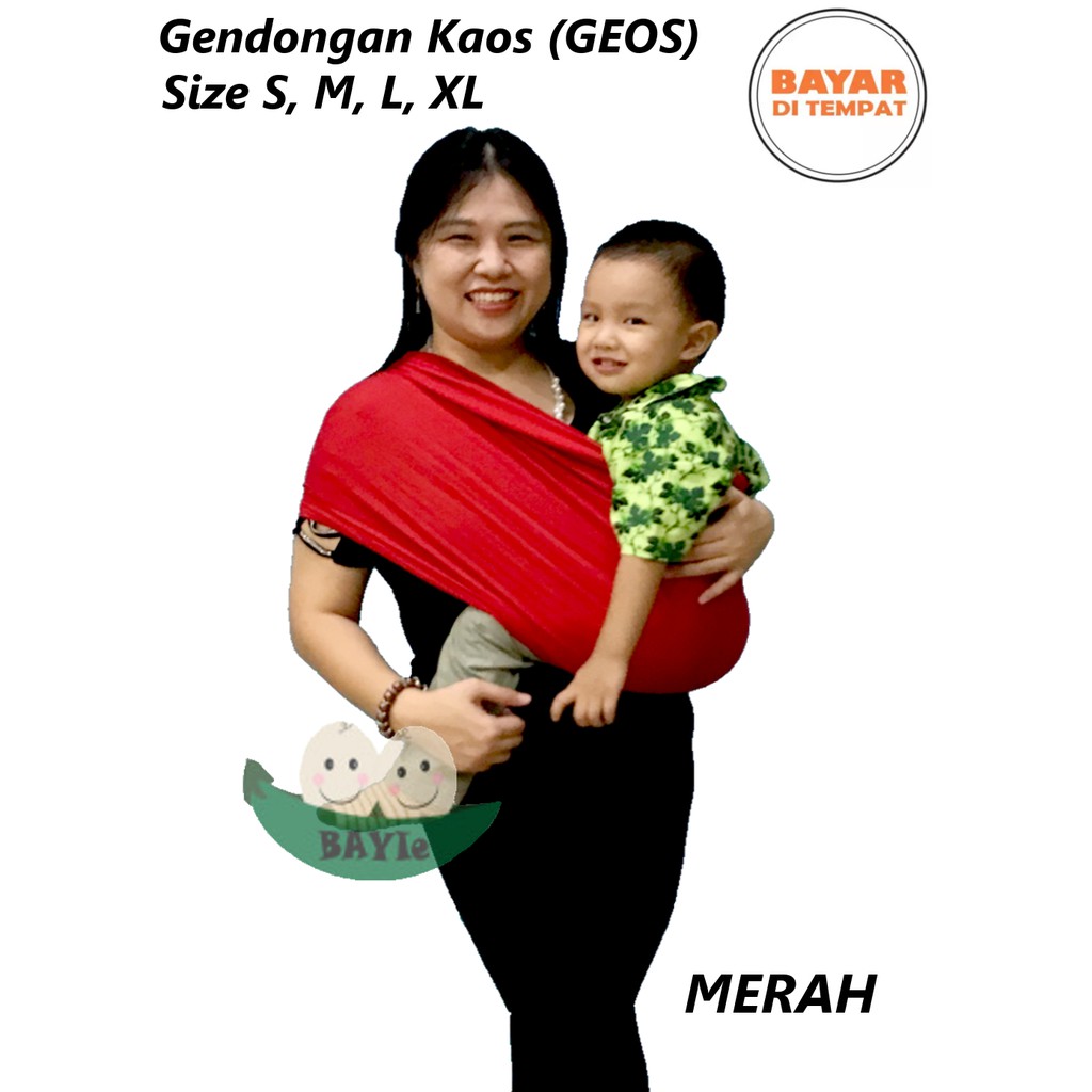 BAYIE - Baby JOSE Premium Gendongan Bayi Kaos/GEOS/Selendang Bayi/CHILI