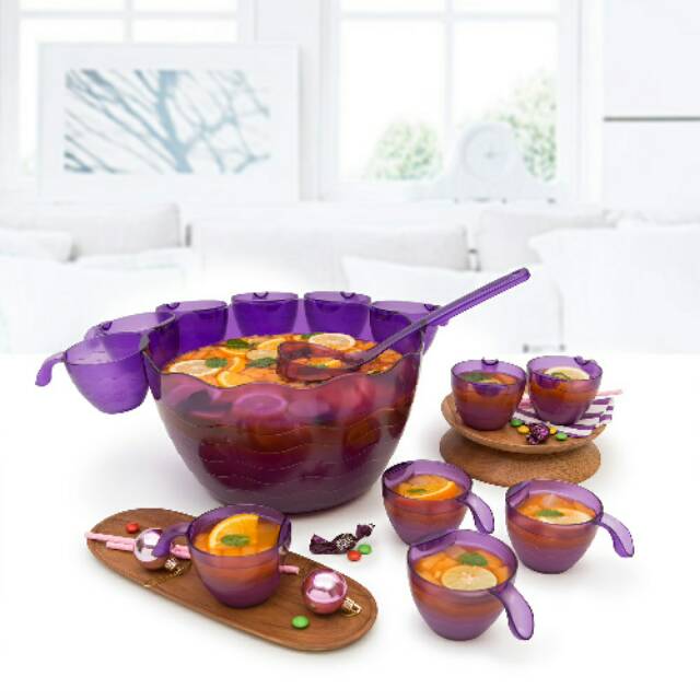 

Amethyst punch set