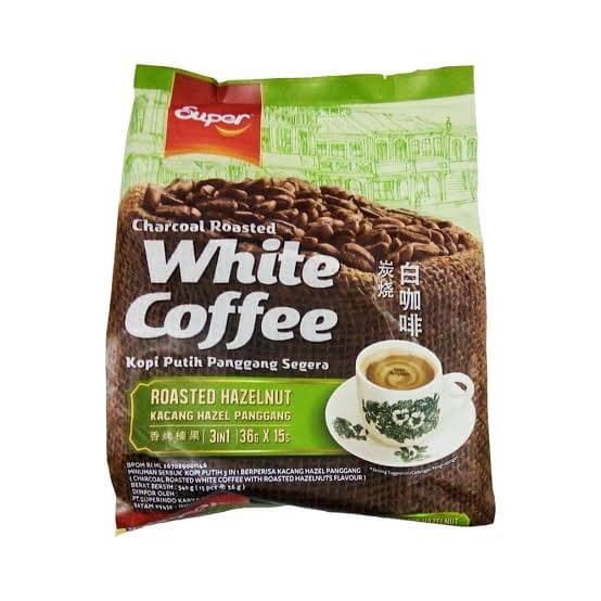 

SUPER WHITE COFFEE HAZELNUT