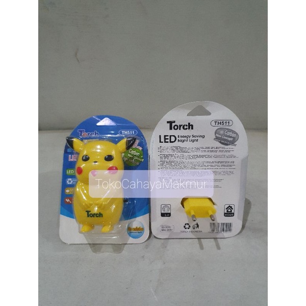 Lampu Tidur Karakter LED Pikachu Unik Lucu Mini / Lampu Tidur Anak