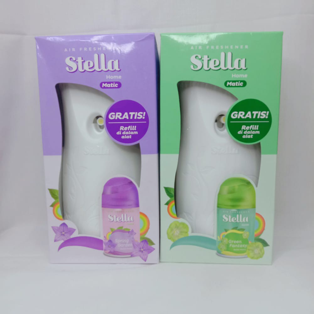 Dispenser Pengharum Ruangan Otomatis Alat Stella Matic + Refil