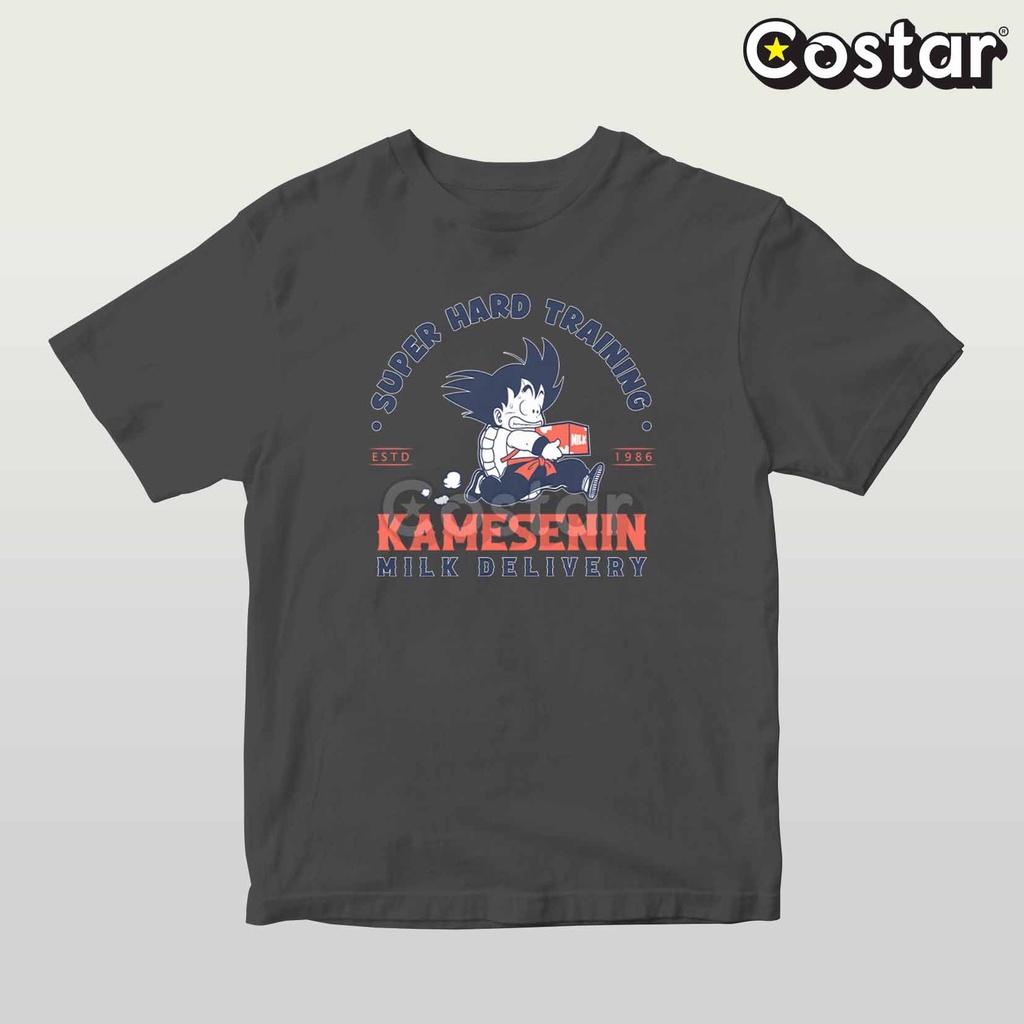 Kaos Anime Dragon Ball Super Hard Training Kamesenin Milk Delivery