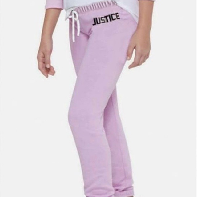 Celana panjang jogger anak perempuan juatice branded sisa eksport