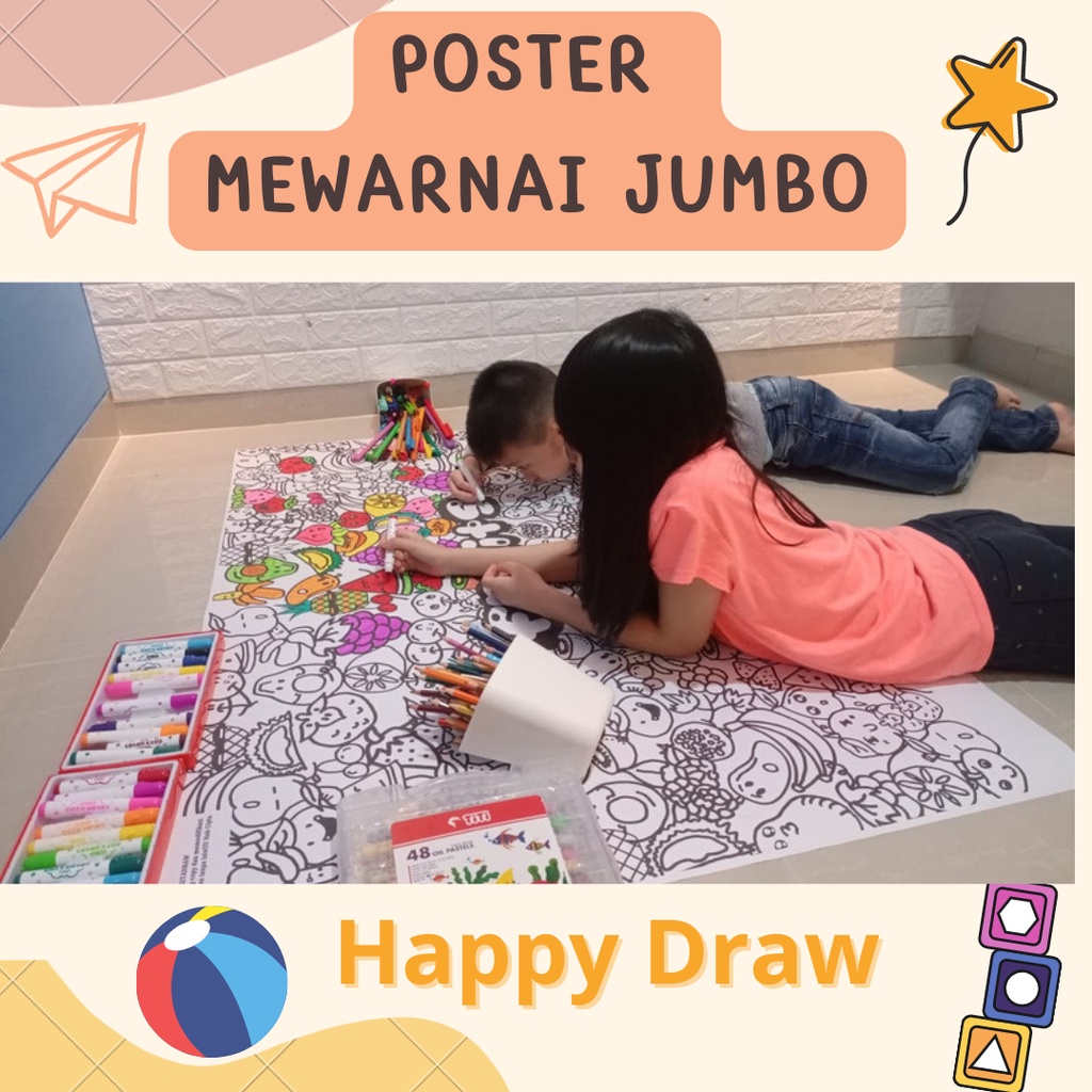 

POSTER MEWARNAI JUMBO TERMURAH TERLENGKAP BUAT ISI WAKTU LUANG SI KECIL JADI PRODUKTIF