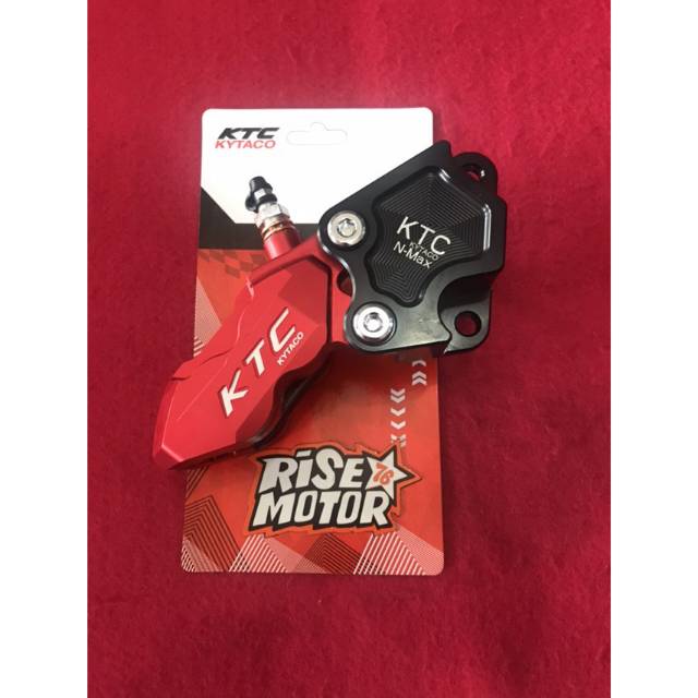 Kaliper Ktc Nmax Depan embos kecil 4 piston red