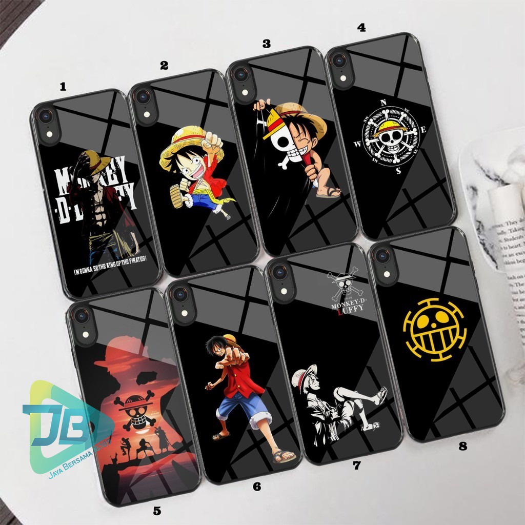 HARDCASE 2D GLOSSY ONE PIECE OPPO VIVO XIAOMI SAMSUNG REALME IPHONE ALL TYPE JB5690