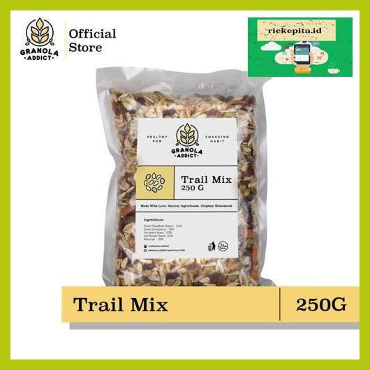 

5Yer67R- Trail Mix (Sunflower, Pumpkin Seeds, Almond, Raisin, Cranberry) 250G T7Rty67-