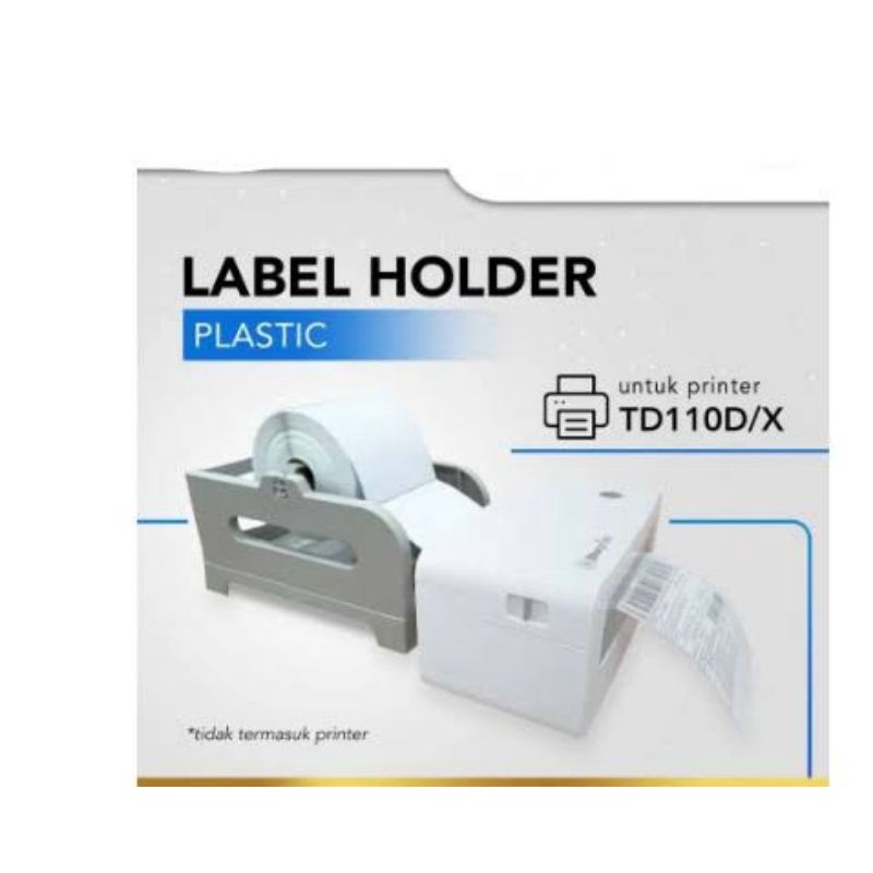 Label Thermal Holder Blueprint Original BP-LHK Plastik Eksternal Roll untuk Printer BP TD110D TD 110D / TD 110X TD110X