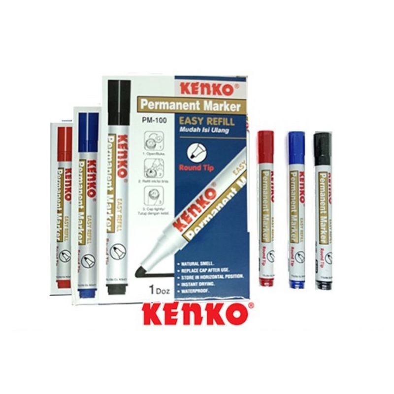 

spidol KENKO permanent marker