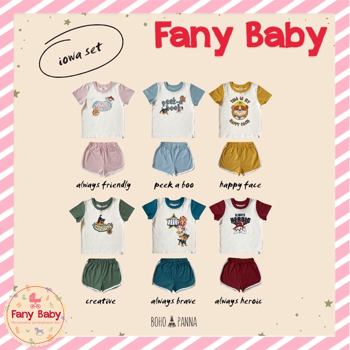 IOWA SET - BOHOPANNA X PAW PATROL