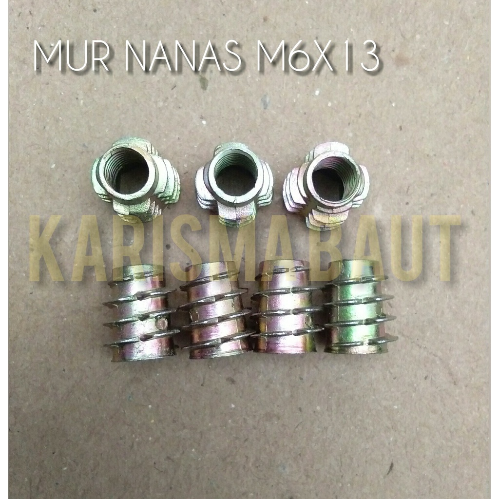 Mur Nanas M6x13