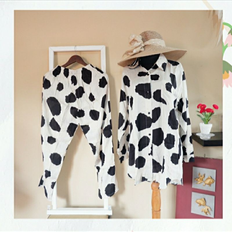 ONE SET TIE DYE | TUNIK TIE DYE | KULOT TIE DYE | SETELAN TIE DYE