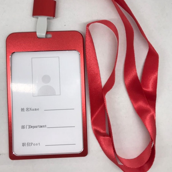 KALUNG NAME  TAG / ID CARD LOGAM UKURAN SEDANG