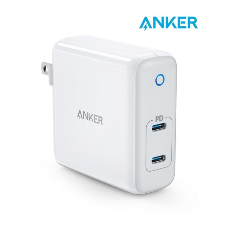 ANKER A2029 PowerPort Atom PD 2 - 60W Dual Port USB-C Wall Charger