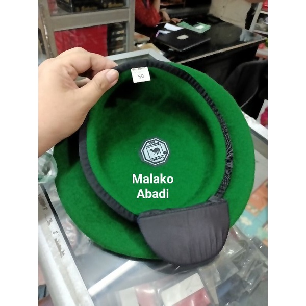 Baret. hijau TNI CAMEL & Emblem ekapaksi