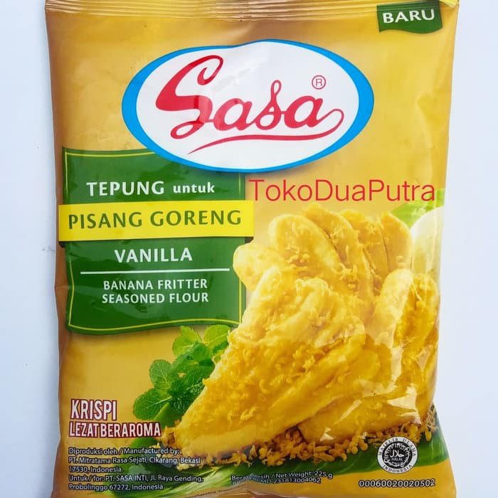 SASA TEPUNG PISANG GORENG VANILA 210gr