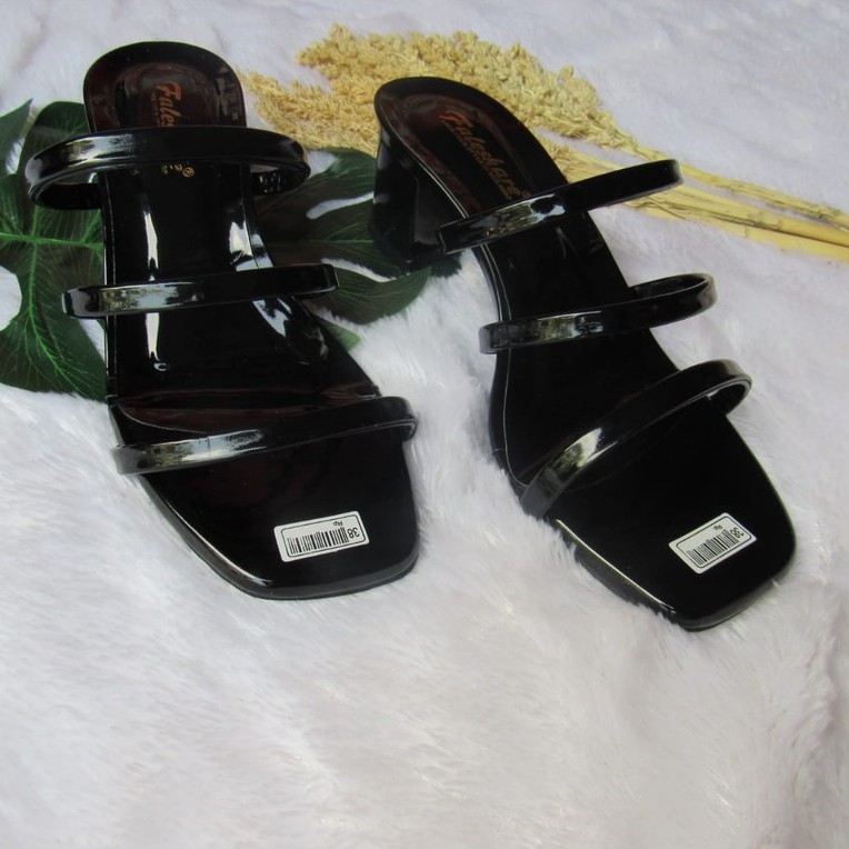 Sandal wanita hak tahu ban3 ZK-01