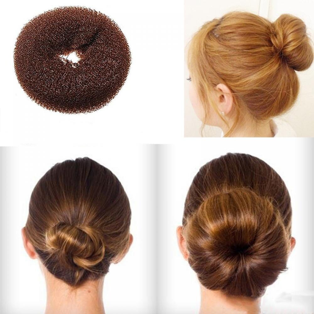 Hair Bun Donut Bun Rambut Sanggul Cepol Donat Hairbun Donut Hairdo Hairstyling