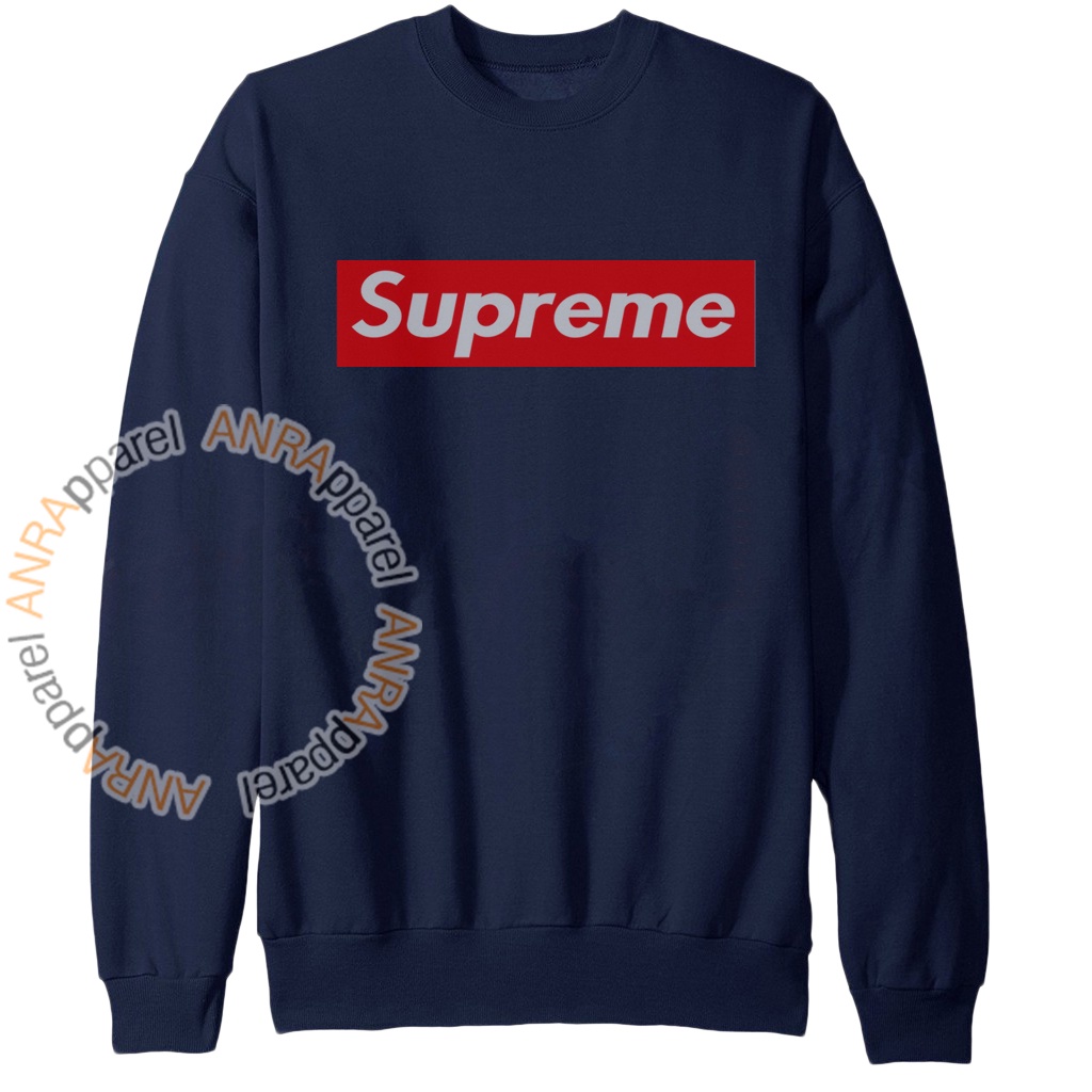 SWEATER BASIC SUPREME WANITA | Sweater Oblong Supreme Cewe