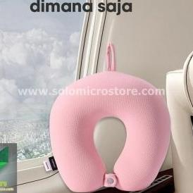 Bantal Leher Travel Anti Pegal Lembut untuk Dewasa Multifungsi SAMONO Berkualitas Murah Samono SNP00