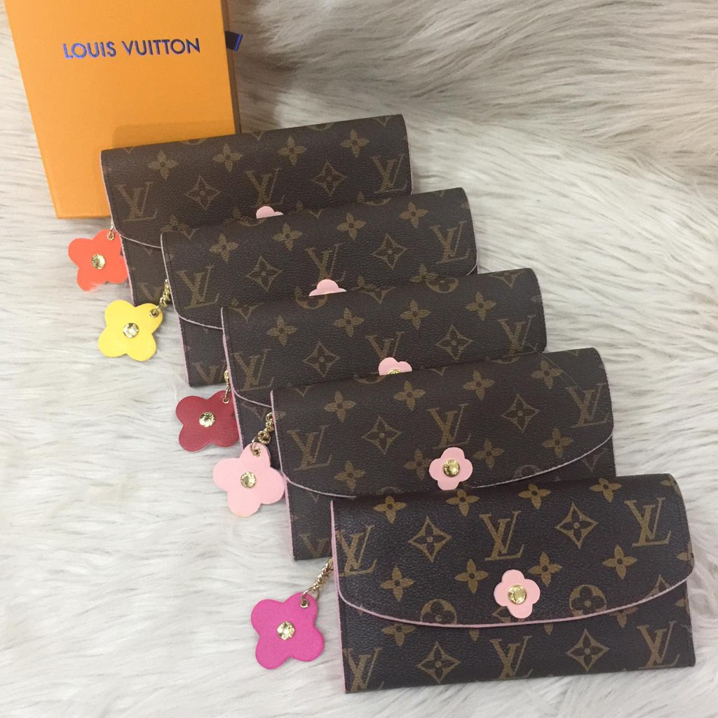 Dompet LV Emilie Bloom Flower Monogram Seprem Box 60137