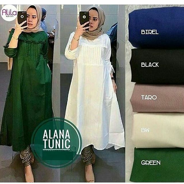 TERLARIS tunik murah wanita ALANA TUNIK baju atasan muslim MURAH MERIAH