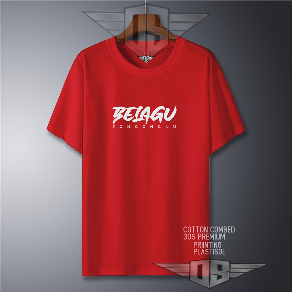 Kaos Tshirt Baju Distro Keren Belagu Premium Pria Wanita Cotton Combed 30s