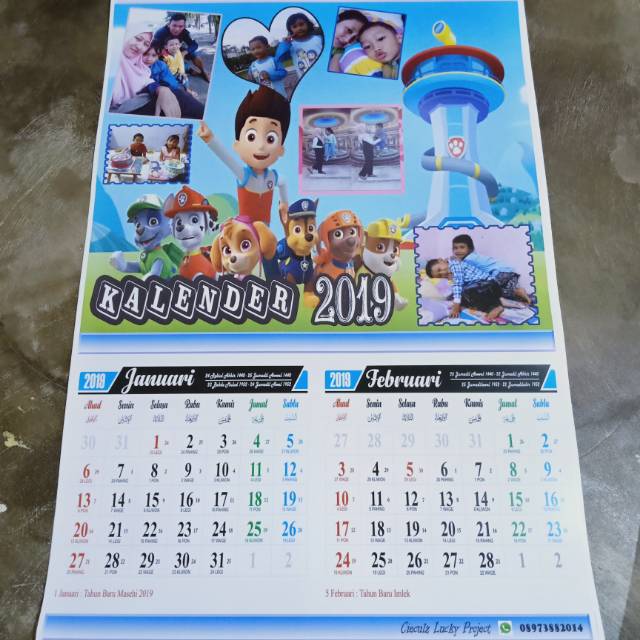 

Kalender foto suka suka