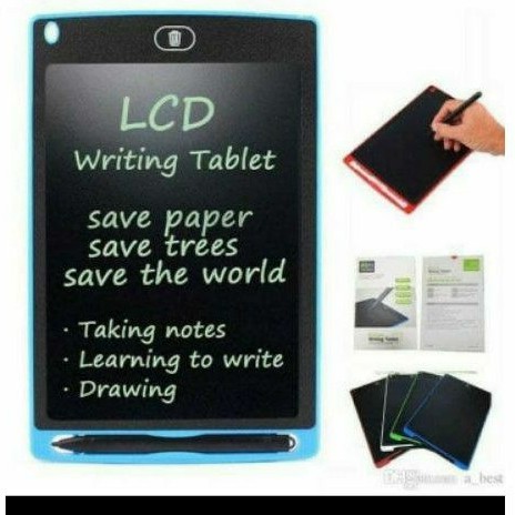 

LCD Writing Board papan tulis bisa d hapus 8,5inch Kreatifitas Anak