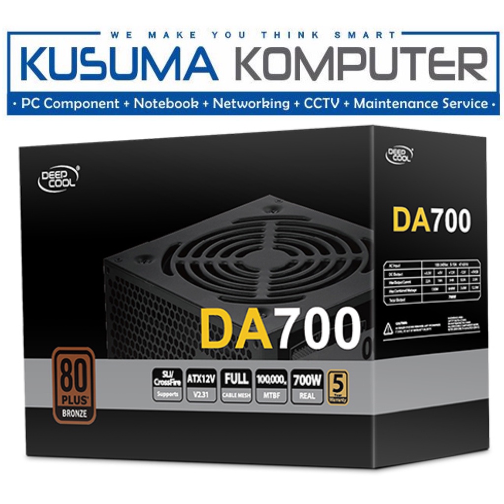 Deepcool PSU DA700 700W 80+ Bronze