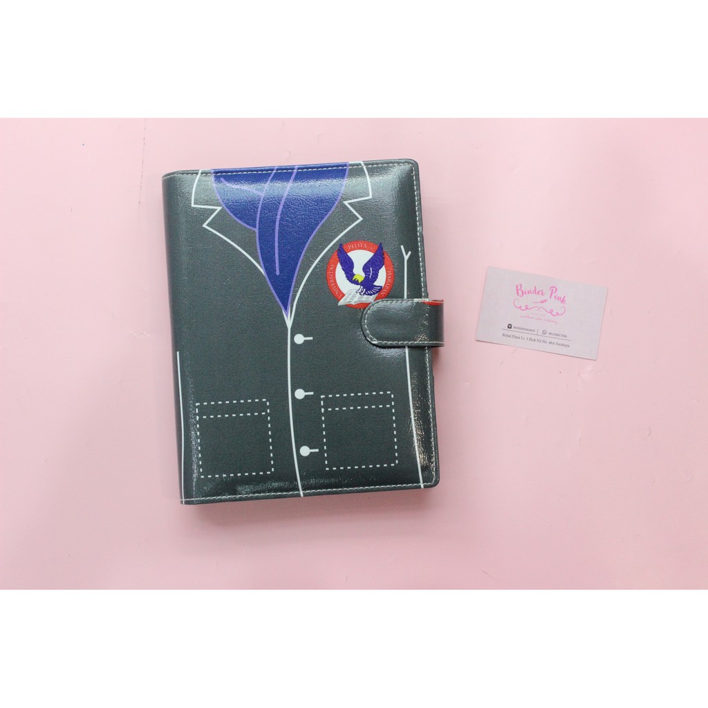 

Binder Custom Jas Almamater 20ring/A5 & 26ring/B5 by binderpinkshop