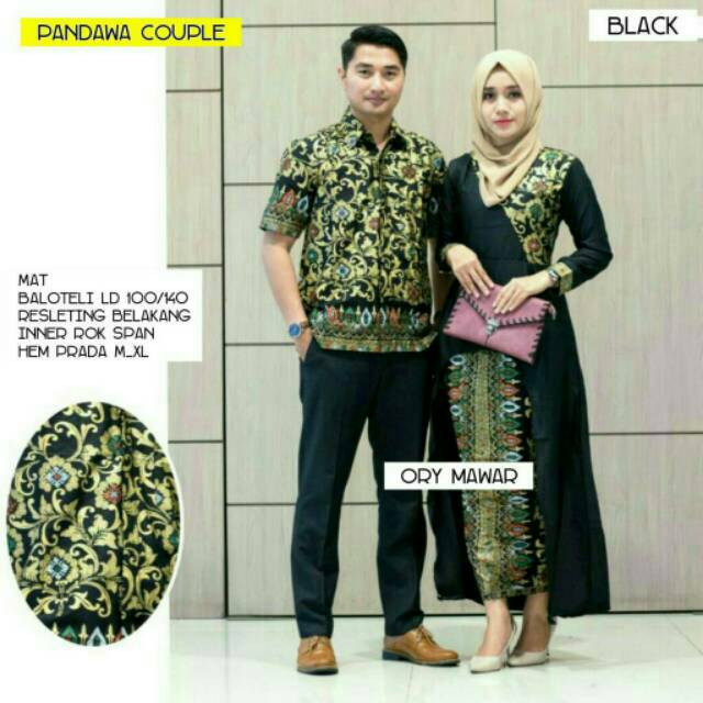 Batik Couple / Couple Batik / Batik Sarimbit Pandawa