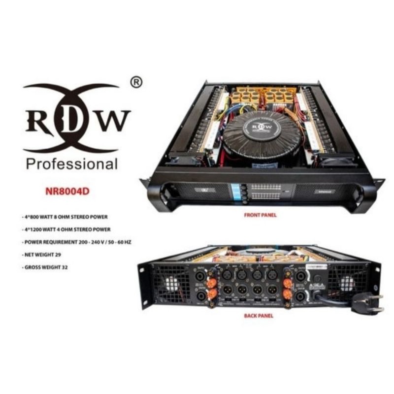 Power Rdw Nr8004D NR8004 D Original