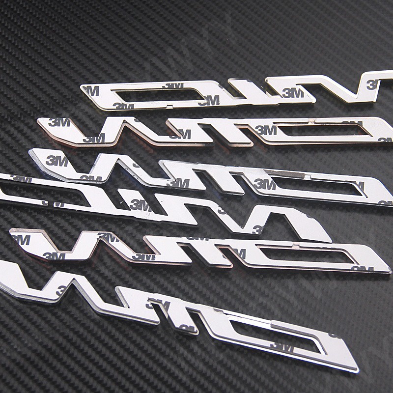 2pcs Stiker logo Motor electroplating Untuk YAMAHA MIO 151 125 Moto Emblem