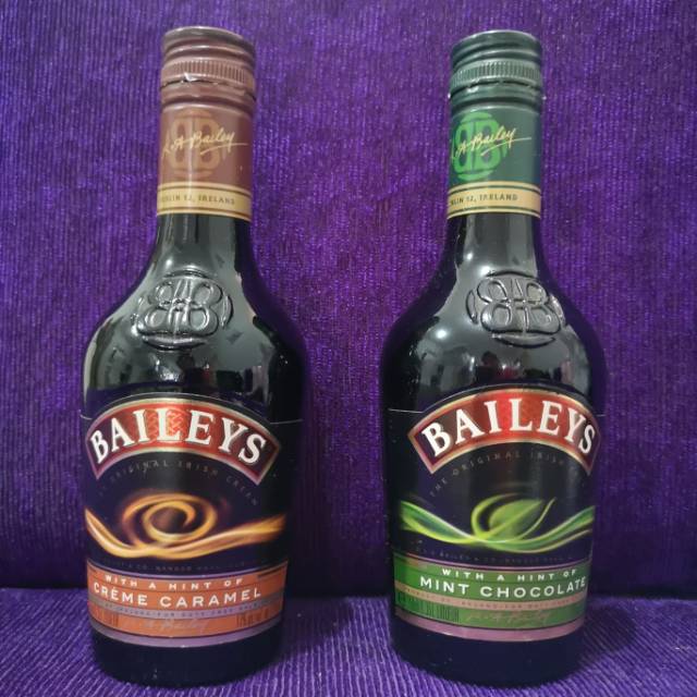 Botol bekas miras import Baileys Mini