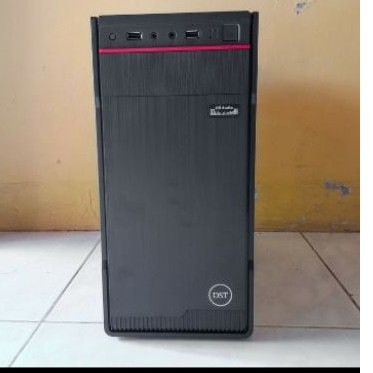 pc rakitan core i5  8gb led lenovo 19 in fulset