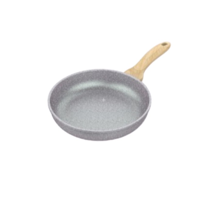 Sunhouse Panci Bahan Marble Induksi / Frypan Marble Bottom Induction 24 cm (SHG1124MMB)