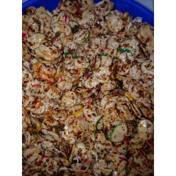 

Seblak kering/Sebring box pedas daun jeruk