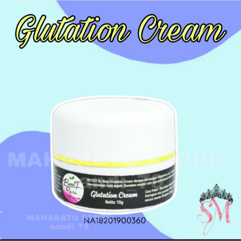 GLUTATION CREAM/krim pemutih wajah bpom/krim pemutih glowing/cream glowing bpom/pemutih permanen