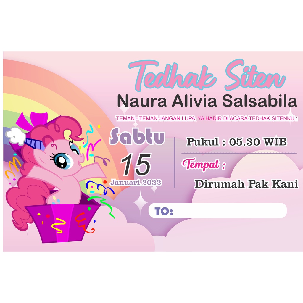 Undangan Tedhak Siten