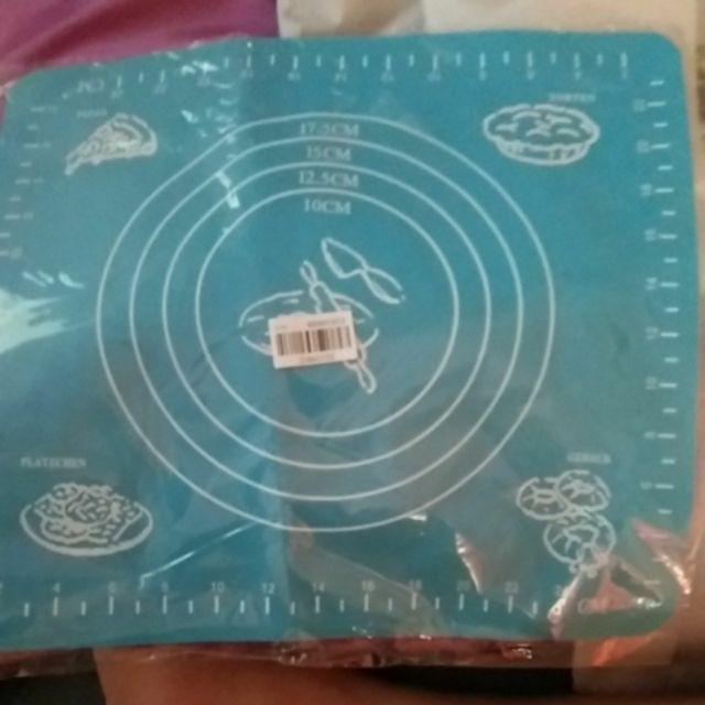 [bayar Di Tempat]silpat Silikon / Non Stick Silpat Silicone Baking Mat With Measurement Macaroon