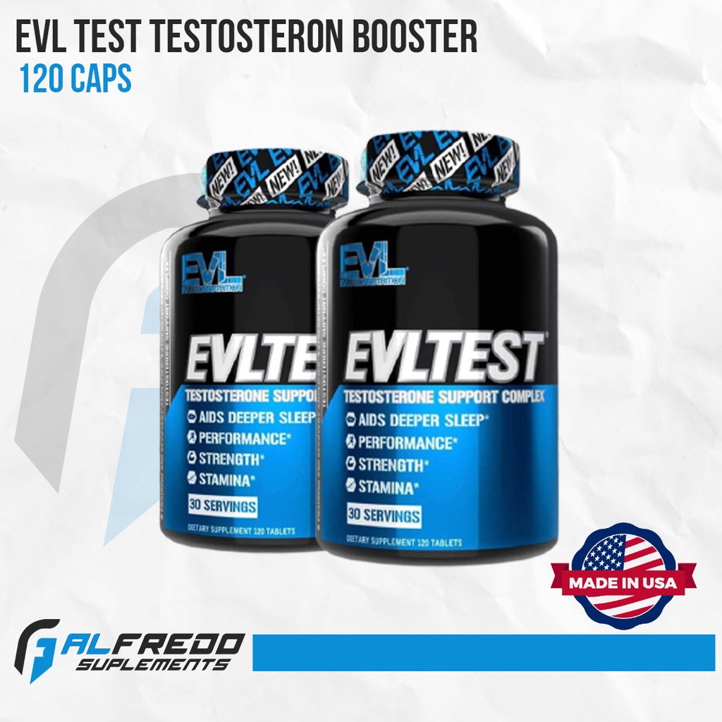 EVL Test 120 Tablet Testosteron Booster