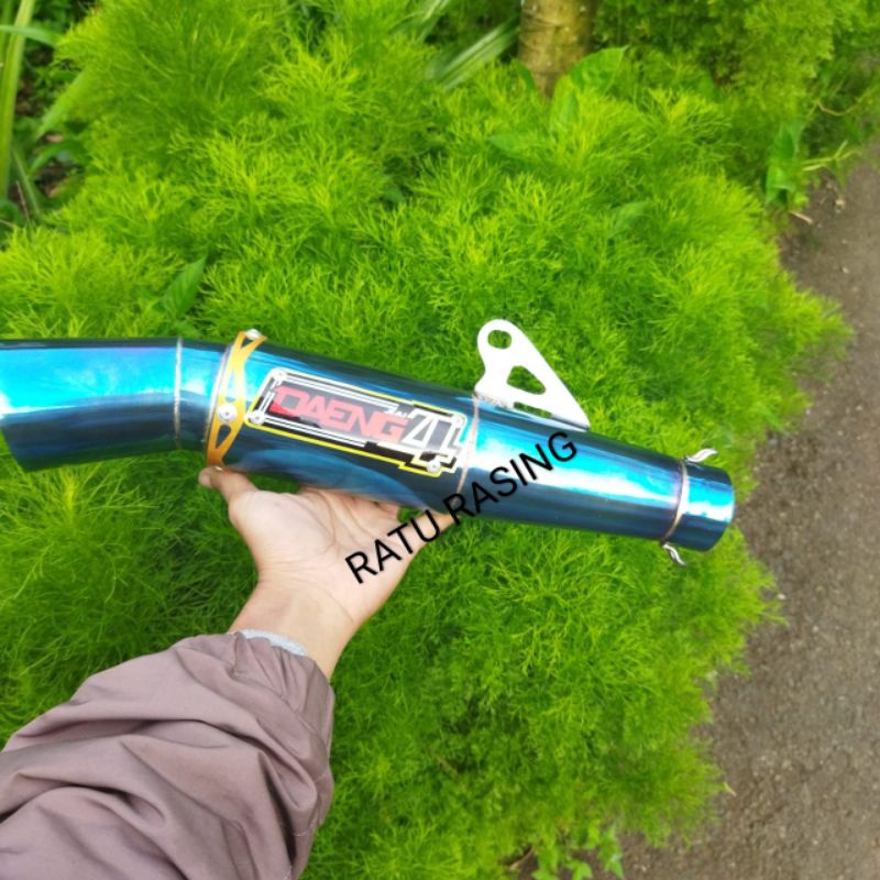 Daeng4 silincer Knalpot Daeng4 inlet 50mm