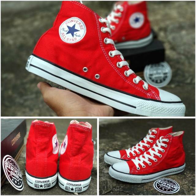 converse high red